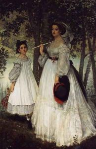 The Two Sisters; Portrait by James Jacques Joseph Tissot