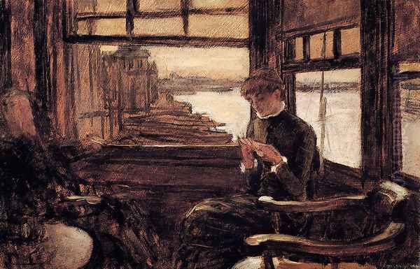 Study For The Prodigal Son In Modern Life: The Departure - view 1