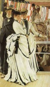 The Ball on Shipboard (detail)