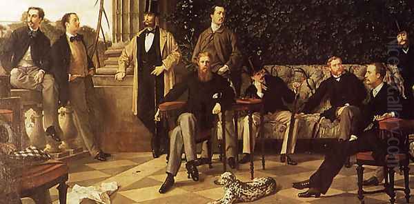 The Circle of the Rue Royale (detail) - view 1