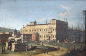 The Piazza Quirinalli, 
Rome