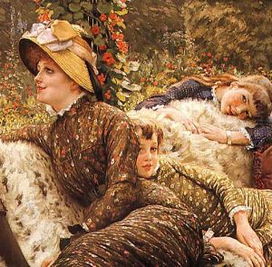 The Garden Bench (detail)
