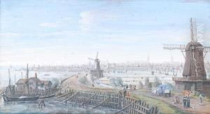 An Extensive View Of Hoorn by (circle of) Wittel, Gaspar van (Vanvitelli)