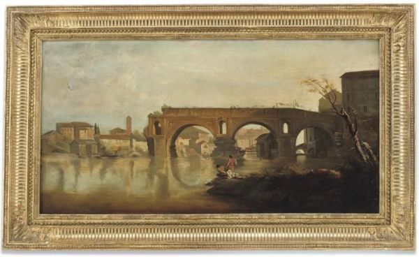 The Ponte Rotto, Rome - view 1
