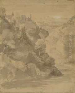 Vue De Tivoli by (circle of) Wittel, Gaspar van (Vanvitelli)