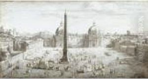 View Of Piazza Del Popolo View Of Piazza Del Popolo