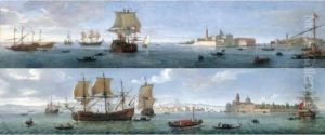Venice, A View Of The Island Of San Giorgio Maggiore by (circle of) Wittel, Gaspar van (Vanvitelli)