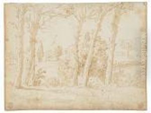 A Wooded Landscape A Wooded Landscape