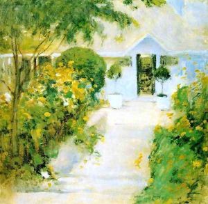 A Garden Path by John Henry Twachtman