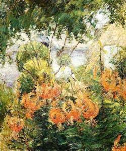 Tiger Lilies by John Henry Twachtman