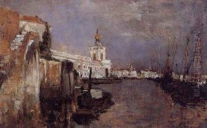 Canal Venice by John Henry Twachtman