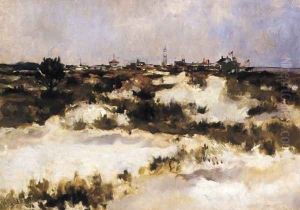 Back Of Coney Island by John Henry Twachtman