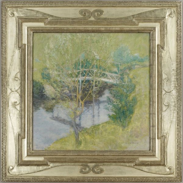 The White Bridge by John Henry Twachtman
