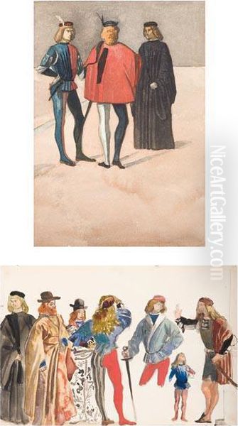 Uomini In Costume Rinascimentale - view 1