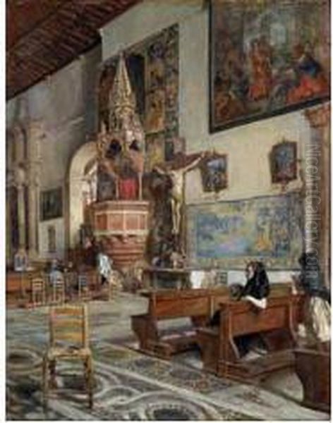 L'appuntamento Domenicale by Scipione Vannutelli