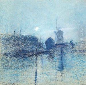 Dutch Landscape by John Henry Twachtman