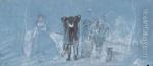 Gruppo Di Figure In Corteo by Scipione Vannutelli