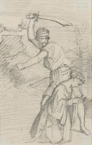 Decapitazione Di Santa by Scipione Vannutelli