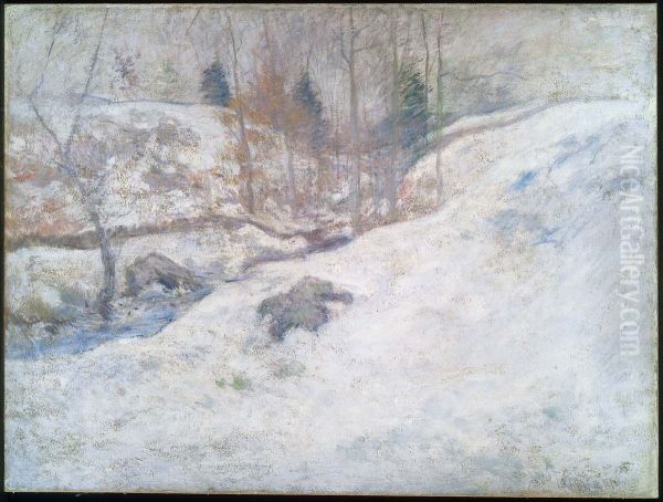 Brook In Winter - view 1