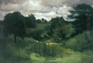 Dark Trees Cincinnati by John Henry Twachtman