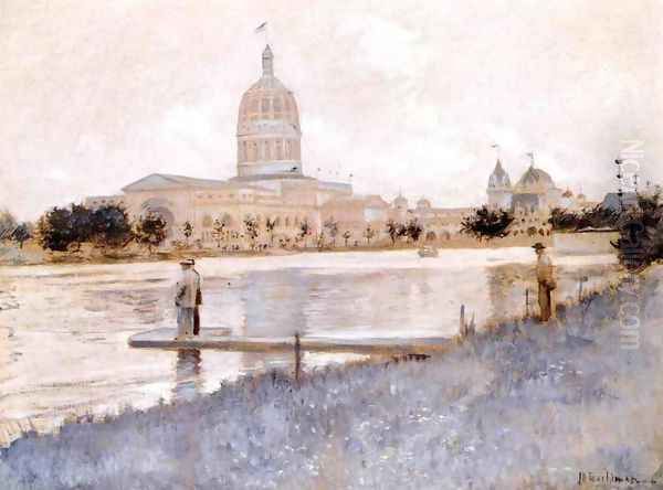 The Chicago Worlds Fair Illinois Building - view 1