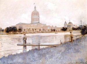 The Chicago Worlds Fair Illinois Building