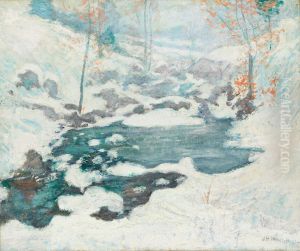 Icebound by John Henry Twachtman