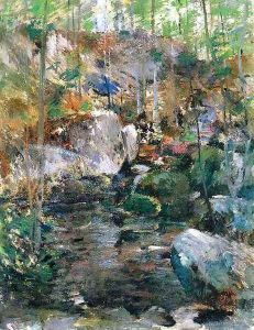 Woodland Stream by John Henry Twachtman