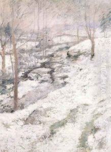 Frozen Brook2 by John Henry Twachtman