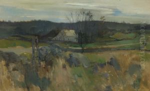 Middlebrook Farm by John Henry Twachtman