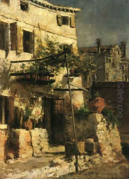 House On A Canal Venice - view 1