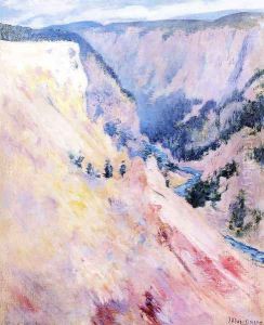 Yellowstone Park2 by John Henry Twachtman