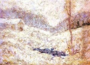Winter Scene2 by John Henry Twachtman