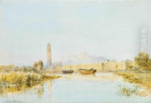 The Walled City Of Long Chow On The Petain Canal