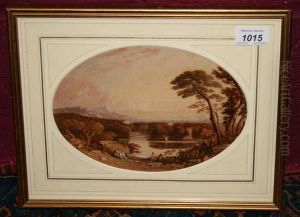 Landscape And One Other Landscape View by John Varley