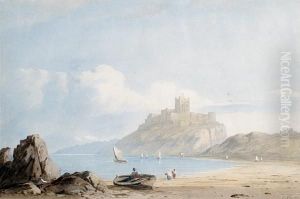 Bamburgh Castle by John Varley