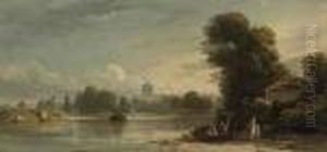 The Thames At Chiswick by John Varley