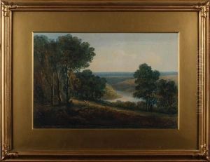 Wooded River Landscape Wooded River Landscape