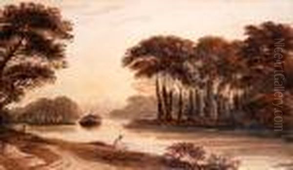 The Thames At Chiswick - view 1