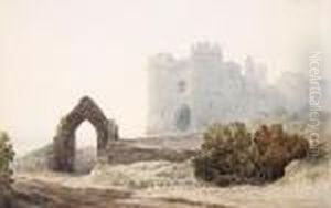 Carisbrooke Castle, Isle Of Wight by John Varley