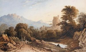 Signed 'j. Varley' (lower Right), Watercolour by John Varley