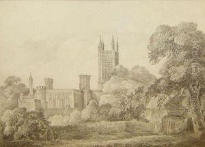 View Of Winchester College