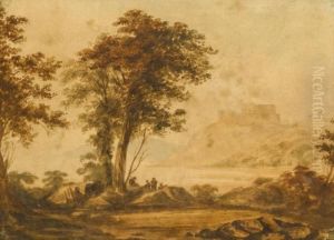 Landscape With Figures At The Edge Of A Lake Landscape With Figures At The Edge Of A Lake