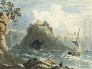 Dunluce Castle, Co. Antrim, Northern Ireland by John Varley