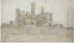 Dunstanburgh Castle, Northumberland by John Varley