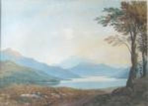 Bala Lake With Cader Idris In The Distance