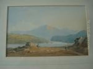 A Mountain Lake In Wales A Mountain Lake In Wales