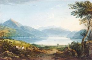 View Of Lake Bala And Cader Idris, North Wales