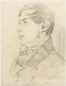 Portrait Of Copley Fielding Portrait Of Copley Fielding