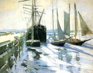 Winter Gloucester Harbor